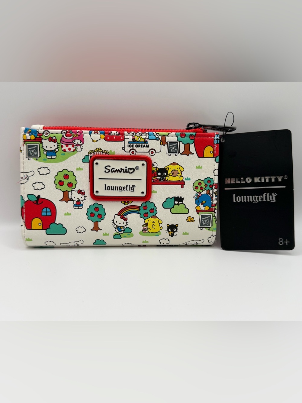 Loungefly Sanrio Hello Kitty & Friends Apple Tree Wallet Universal Studios NWT
